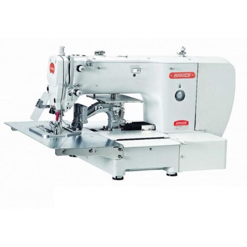 Maszyna do szycia cykliczna BRUCE BRC-T1310F1 z odwracalną pneumatyczną stopką dociskową o polu roboczym 130x100 mm ✅